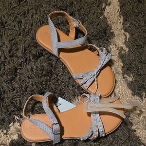 Cat & Jack Gray Studded Sandals